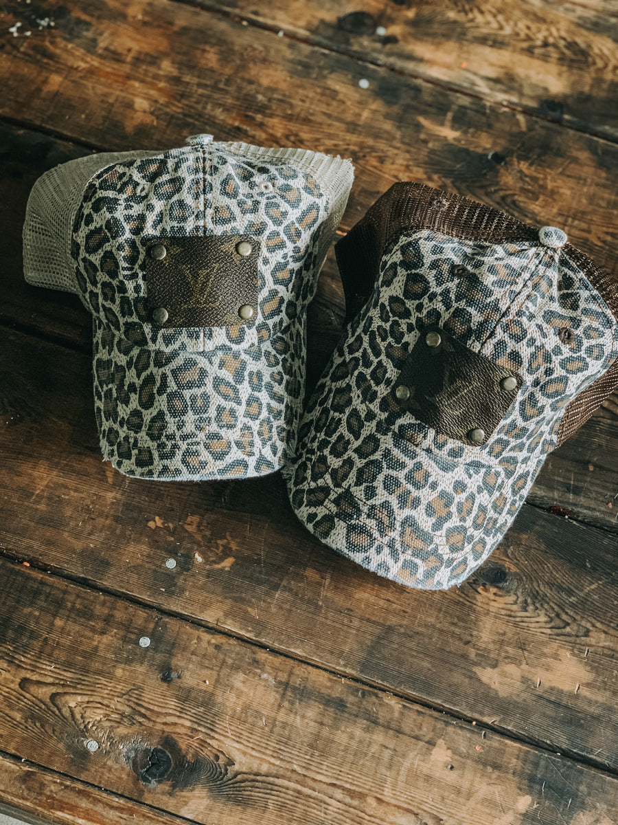 LV Leopard And Camo Hat