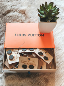 Louis Vuitton stud earrings