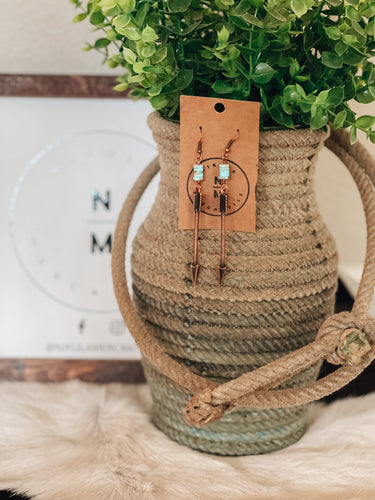 Out west arrow earrings